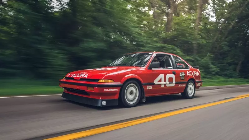 Acura Celebrates 40 Years with the Integra 40 Racer Tribute