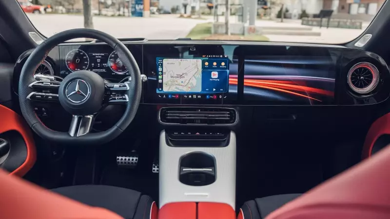 A Glimpse Inside the 2026 Mercedes-Benz CLA250+ Interior