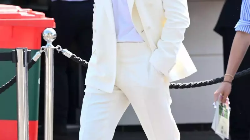 Andrew Garfield's Bold Wimbledon Style: Suits and Sandals