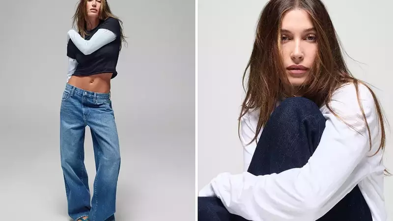 Hailey Bieber's 'The Hailey Jean' Collection with Gap