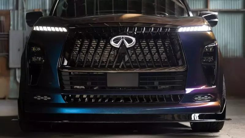 Infiniti QX80 Red Sport: A Refined Battle Against Mercedes-AMG and BMW M