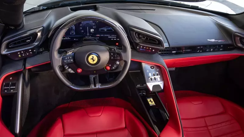 2027 Ferrari 849 Testarossa Spider: An In-Depth Interior Look