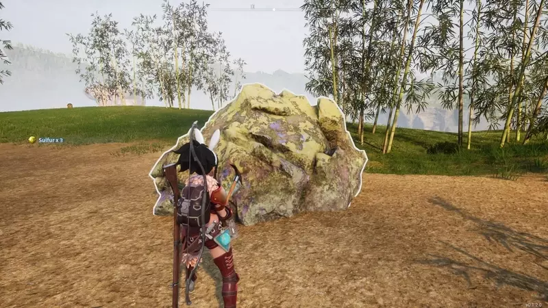 Discovering Sulfur Deposits in Palworld