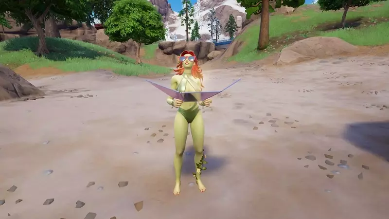 Locating Poison Ivy in Fortnite Chapter 7 Season 3