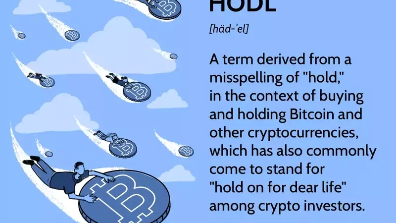 The "HODL" Phenomenon in Cryptocurrency and Investing