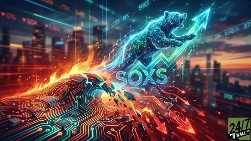 SOXS Semiconductor Bear ETF Surges Amidst Chip Stock Downturn