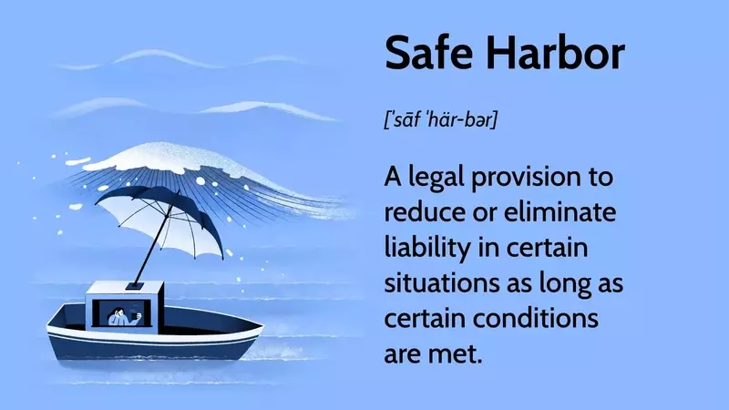 Understanding Safe Harbors: Legal Protections in Finance and Beyond