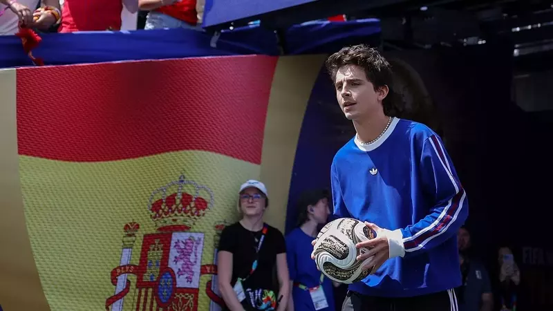 Timothée Chalamet Champions Adidas Samba's Return at World Cup Final
