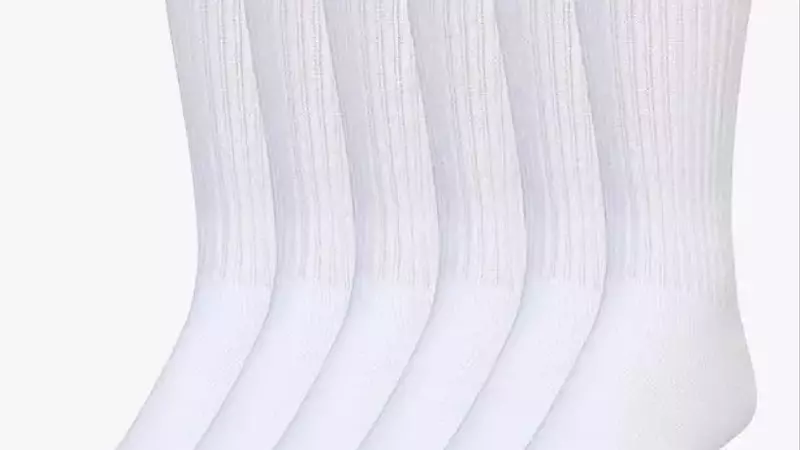 The Enduring Appeal of Classic White Crew Socks