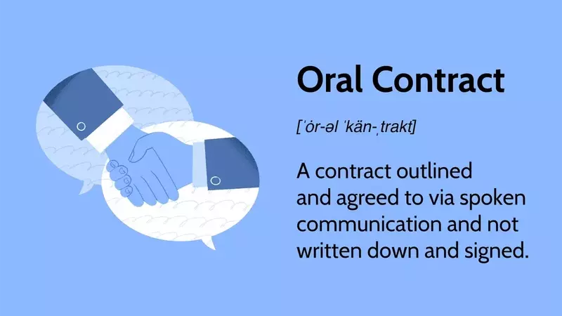 The Dynamics and Enforceability of Verbal Agreements