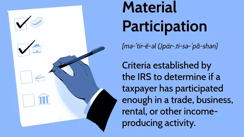 Understanding Material Participation Tests for Tax Purposes