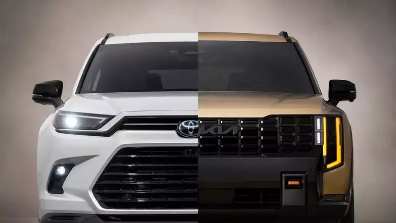 2026 Mid-Size SUV Showdown: Kia Telluride Triumphs Over Toyota Highlander