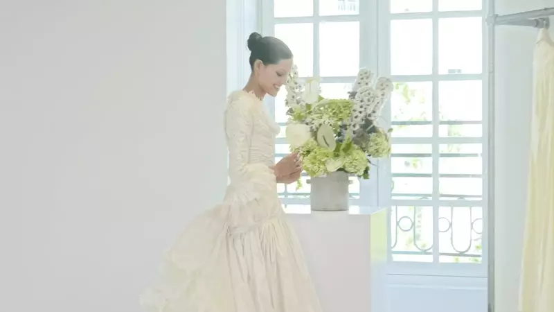 Gabbriette's Distinctive Wedding Ensemble Design Journey