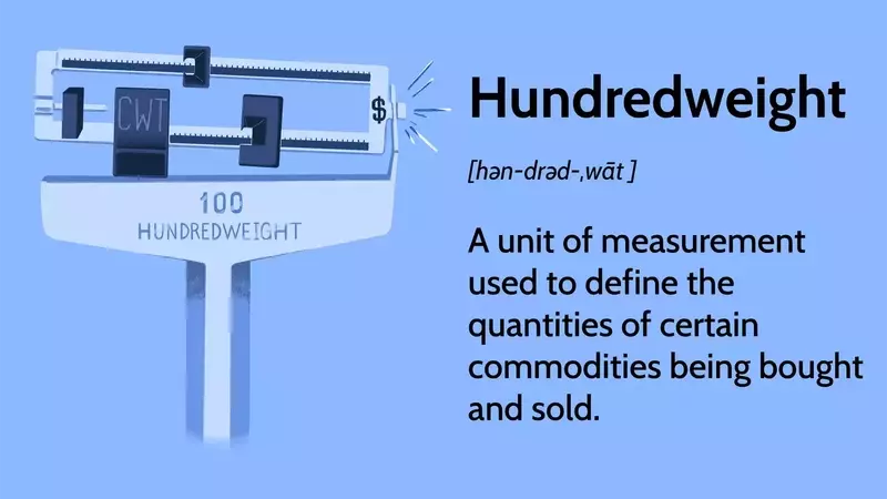 Understanding the Hundredweight (CWT) Measurement