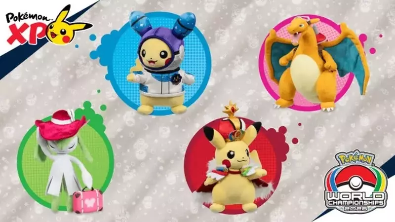 Exclusive Pokémon Plushies Unveiled for World Championships and PokémonXP Event