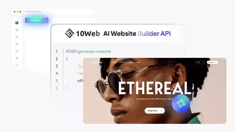 Build a Professional Website Faster with 10Web AI