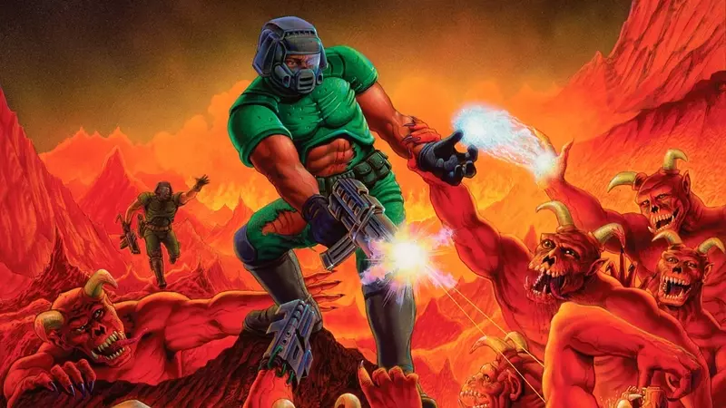 Adrian Carmack Animated Original 'Doom' Sprites Using Only the Undo Key