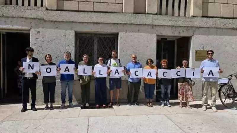 ENPA e Associazioni in Presidio a Verona: Appello per il Ritiro del DDL Caccia che Minaccia la Fauna Selvatica