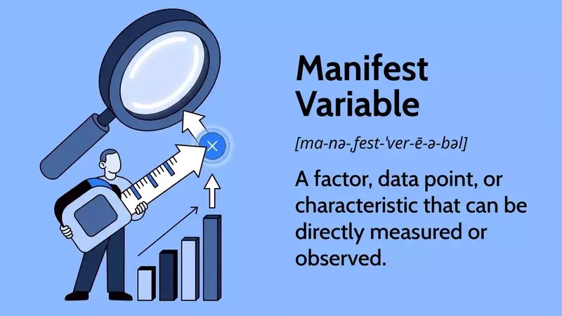 Understanding Manifest Variables in Data Analysis