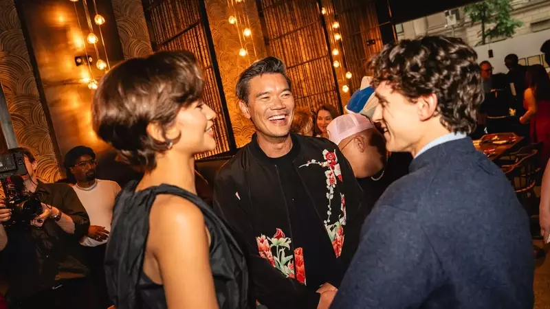Hollywood's Asian American Talents Converge to Celebrate "Spider-Man: Brand New Day" Director