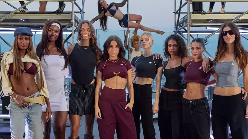Adidas Originals Sport Collection Soars to New Heights with Aerial Performance