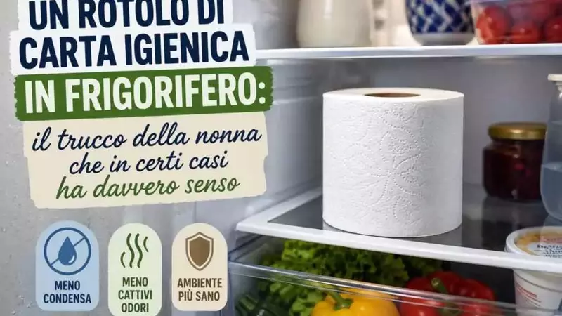Il Segreto del Frigorifero: Carta Igienica Contro Umidità e Odori
