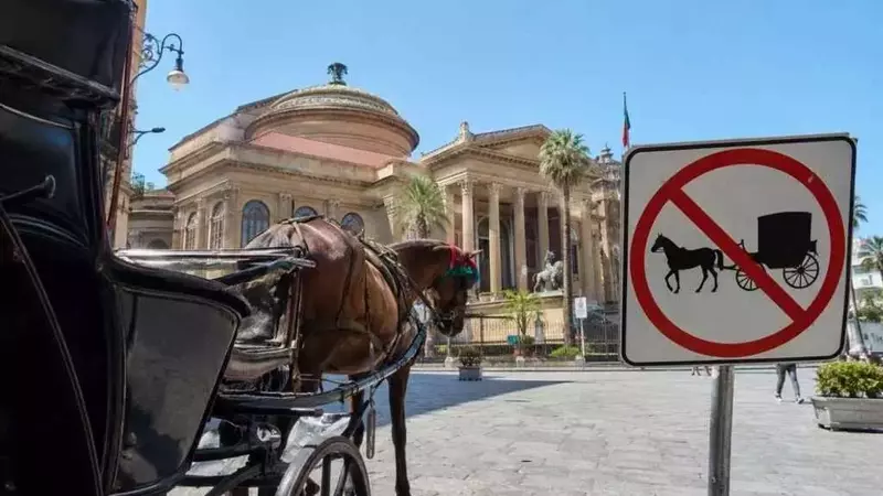Palermo Abbraccia il Futuro: Via le Carrozze Trainate da Cavalli
