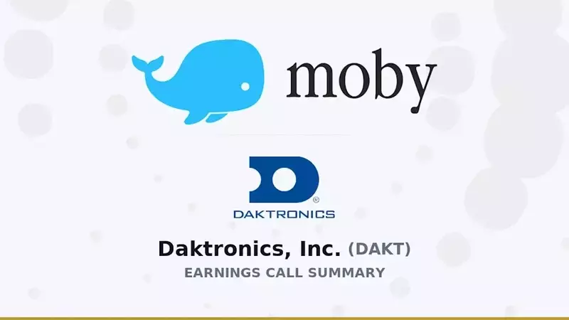 Daktronics' Q1 2010 Performance: Operational Agility Amidst Market Headwinds