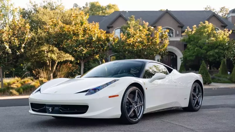 Rare 2015 Ferrari 458 Italia with Low Mileage and Premium Options Available for Sale