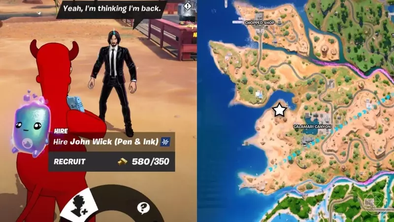 Guide to Hiring John Wick in Fortnite Chapter 7 Season 3