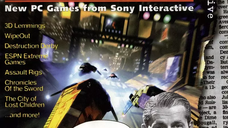 Sony's PC Gaming Past: A Look Back at 1996 Magazine Ads