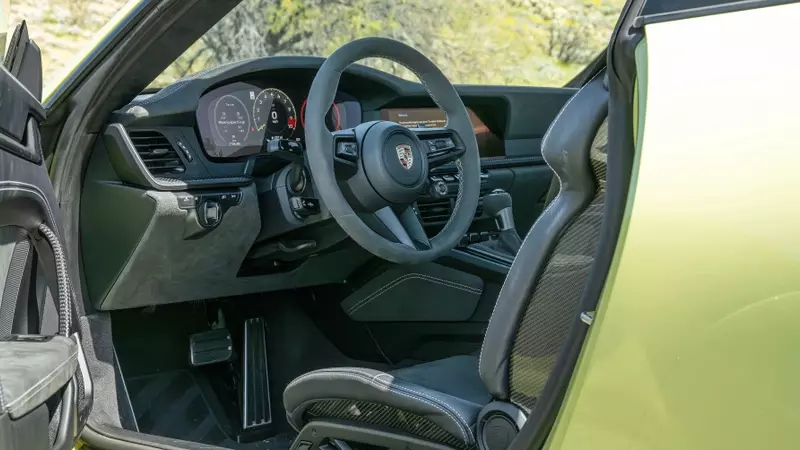 Inside the 2026 Porsche 911 GT3: A Glimpse into a Racing Machine's Cabin