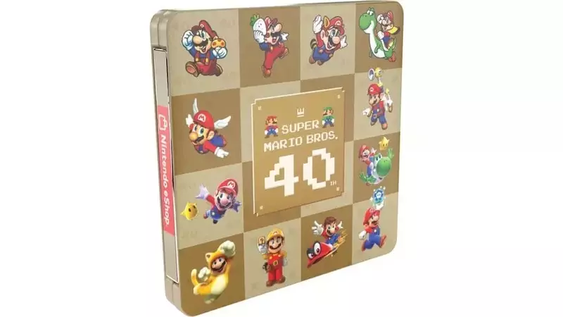 Super Mario 40th Anniversary Collectible Gift Card Released