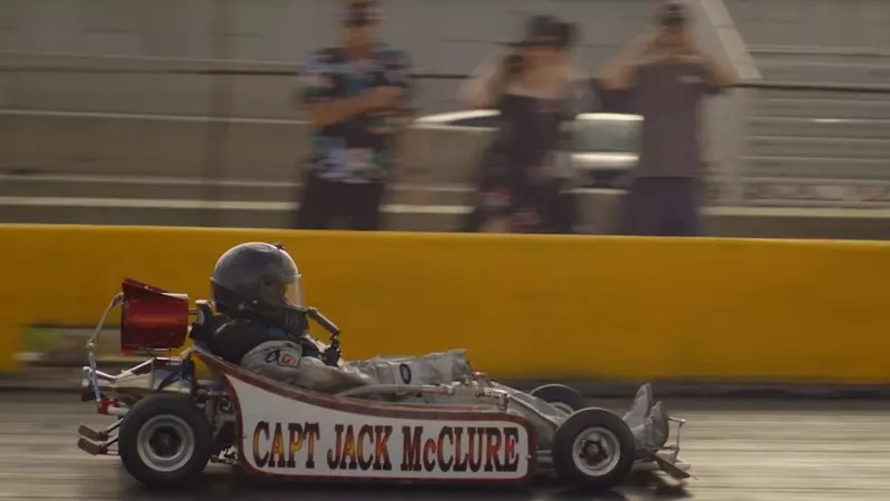 The Remarkable Saga of Captain Jack and His Rocket-Powered Go-Kart