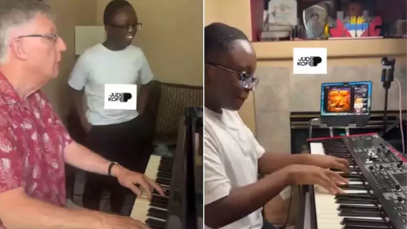 Il prodigio autistico che incanta il mondo con il pianoforte: la storia di Jude Kofie