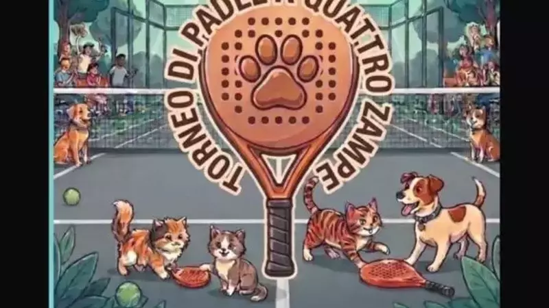 Evento "Padel a 4 zampe": Beneficenza e Divertimento per gli Animali