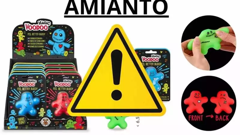 Giocattolo Contaminato da Amianto: Un Nuovo Allarme in Italia