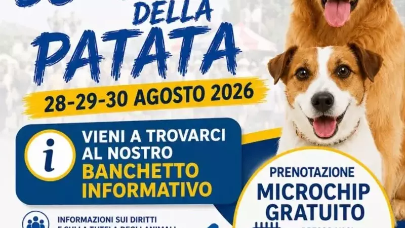 OIPA Partecipa alla Sagra della Patata a San Michele di Serino