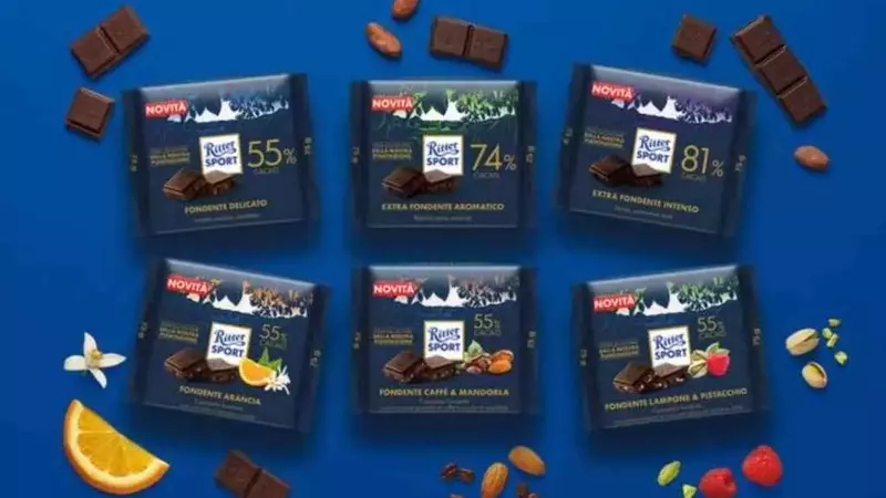 Ritter Sport: Nuove Tavolette di Cioccolato Fondente con Formato Innovativo