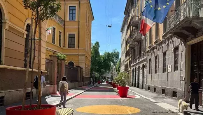 Pedonalizzazione di Via Corridoni a Milano: Impatto Positivo sulla Qualità dell'Aria