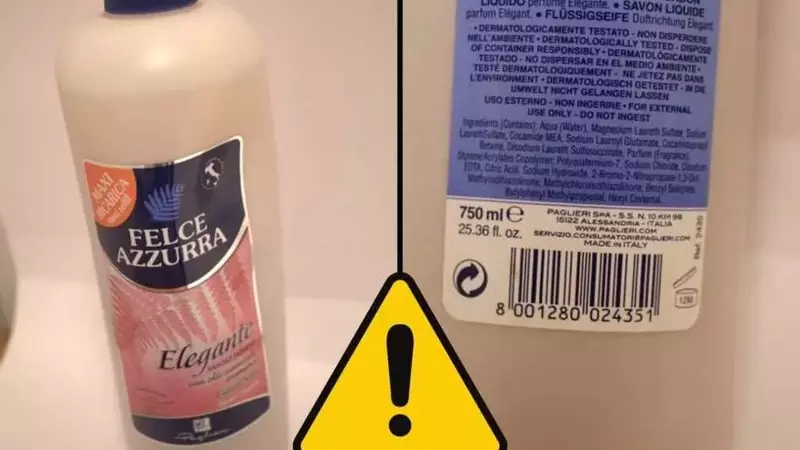 Ritiro del Sapone Felce Azzurra Elegante: Contiene Sostanza Vietata dall'UE