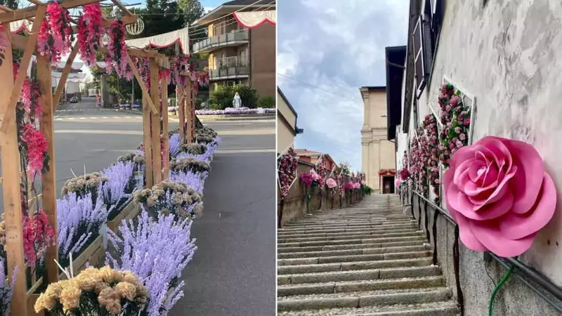 Fiori di Carta Invadono Casorate Sempione per la Festa di San Tito: Un Secolo di Tradizione e Bellezza Artigianale