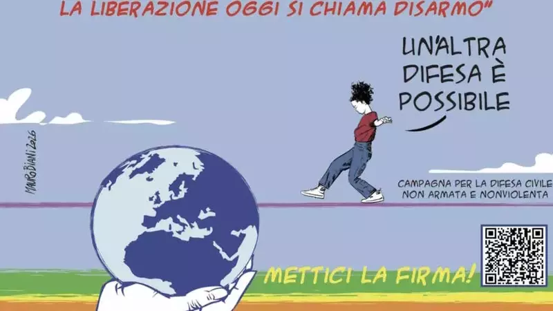 Oltre le Armi: La Proposta di Difesa Civile Nonviolenta Raggiunge il Parlamento Italiano con Oltre 50.000 Firme
